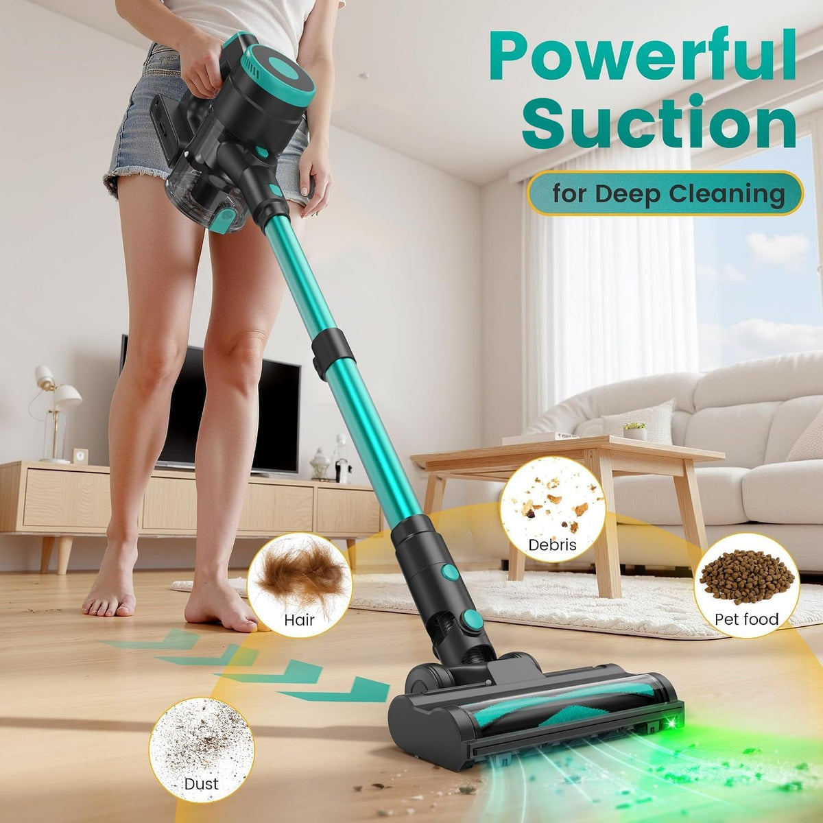 Cordless Stick Vacuum Cleaner H264