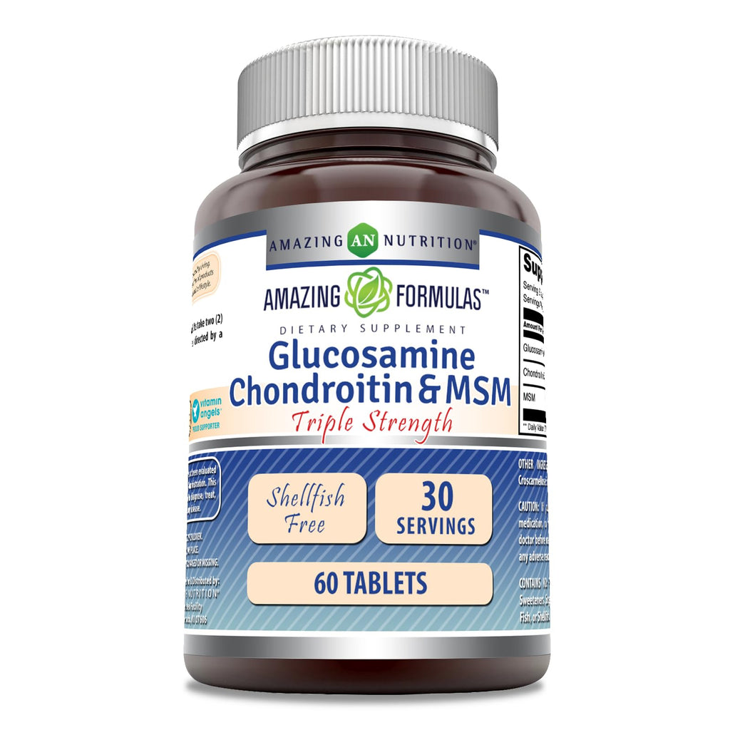 Glucosamine Chondroitin & MSM Tablets J8542