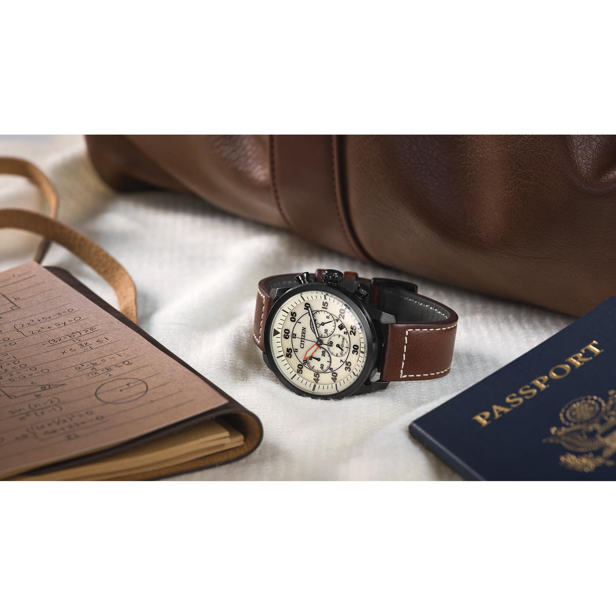 Eco-Drive Chronograph Sport Casual Watch G3919