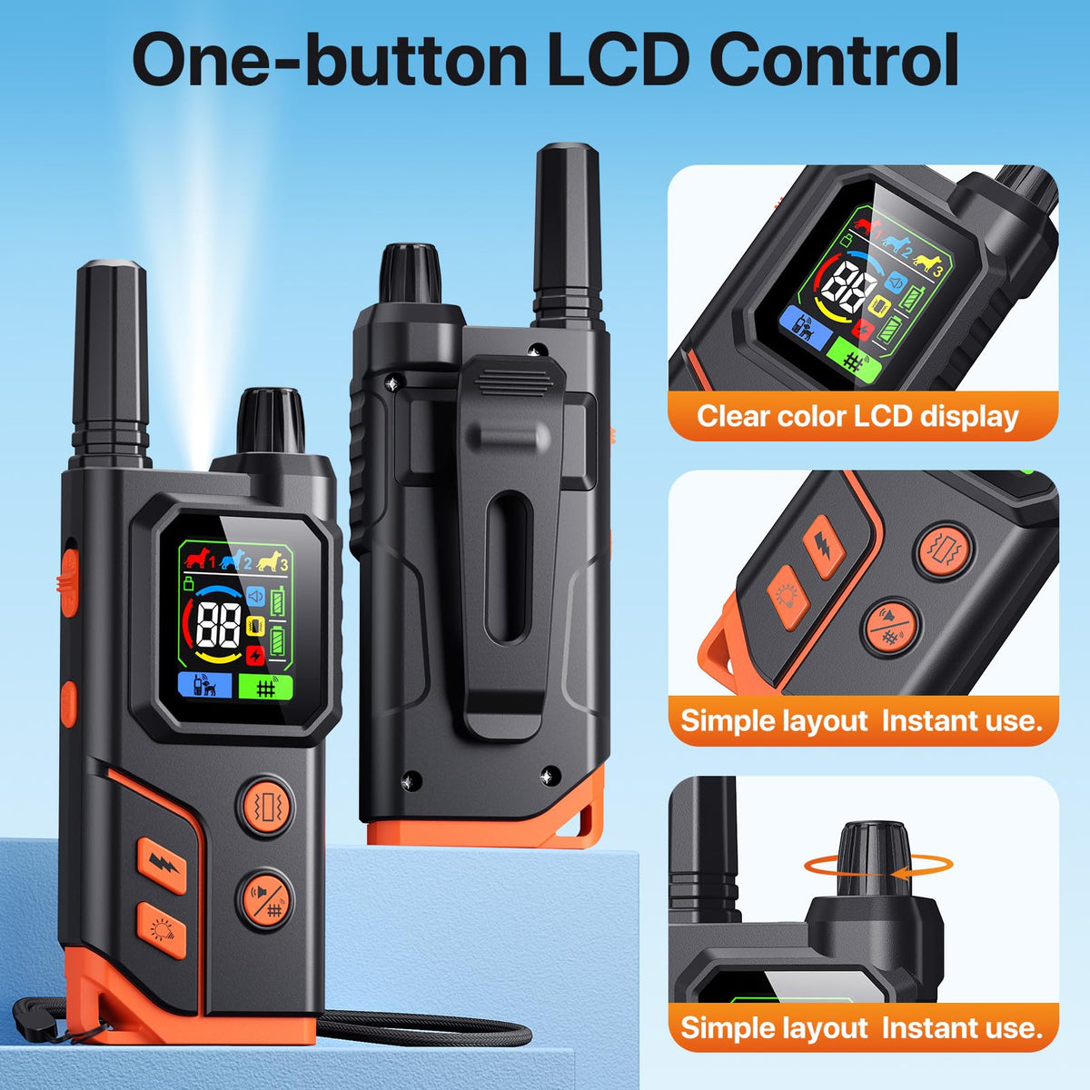 Wireless Dog Collar Fence System & Training Collar X810