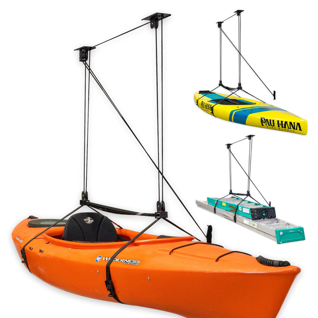 Kayak and Canoe Ceiling Hoist Storage Rack T59256