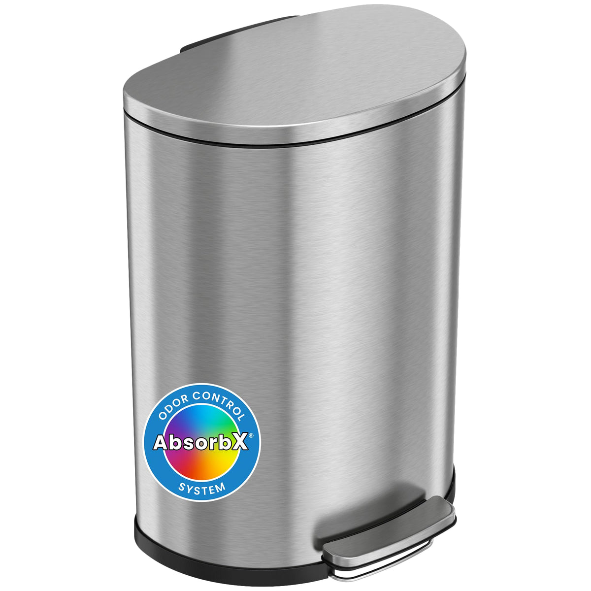 13.2 Gallon Stainless Steel Step Trash Can U528