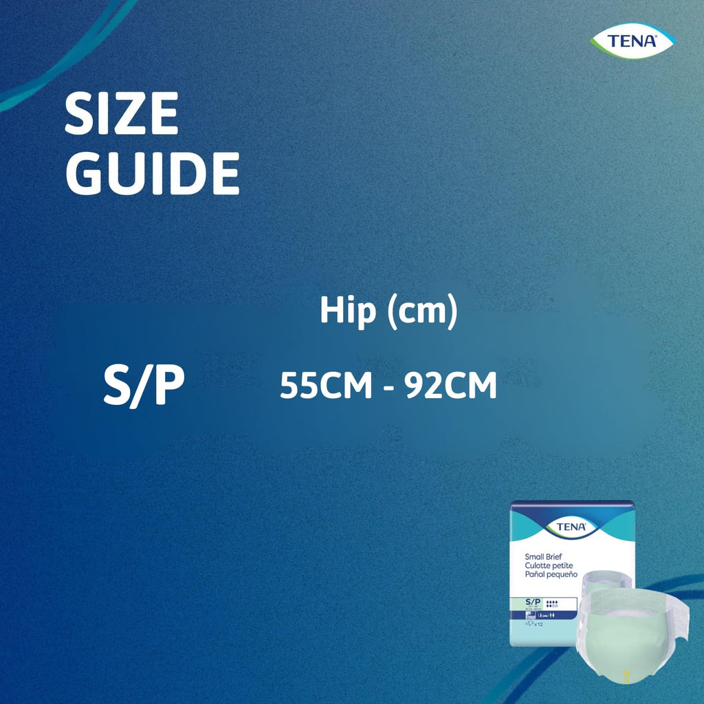 Small Heavy Absorbency Disposable Brief E178