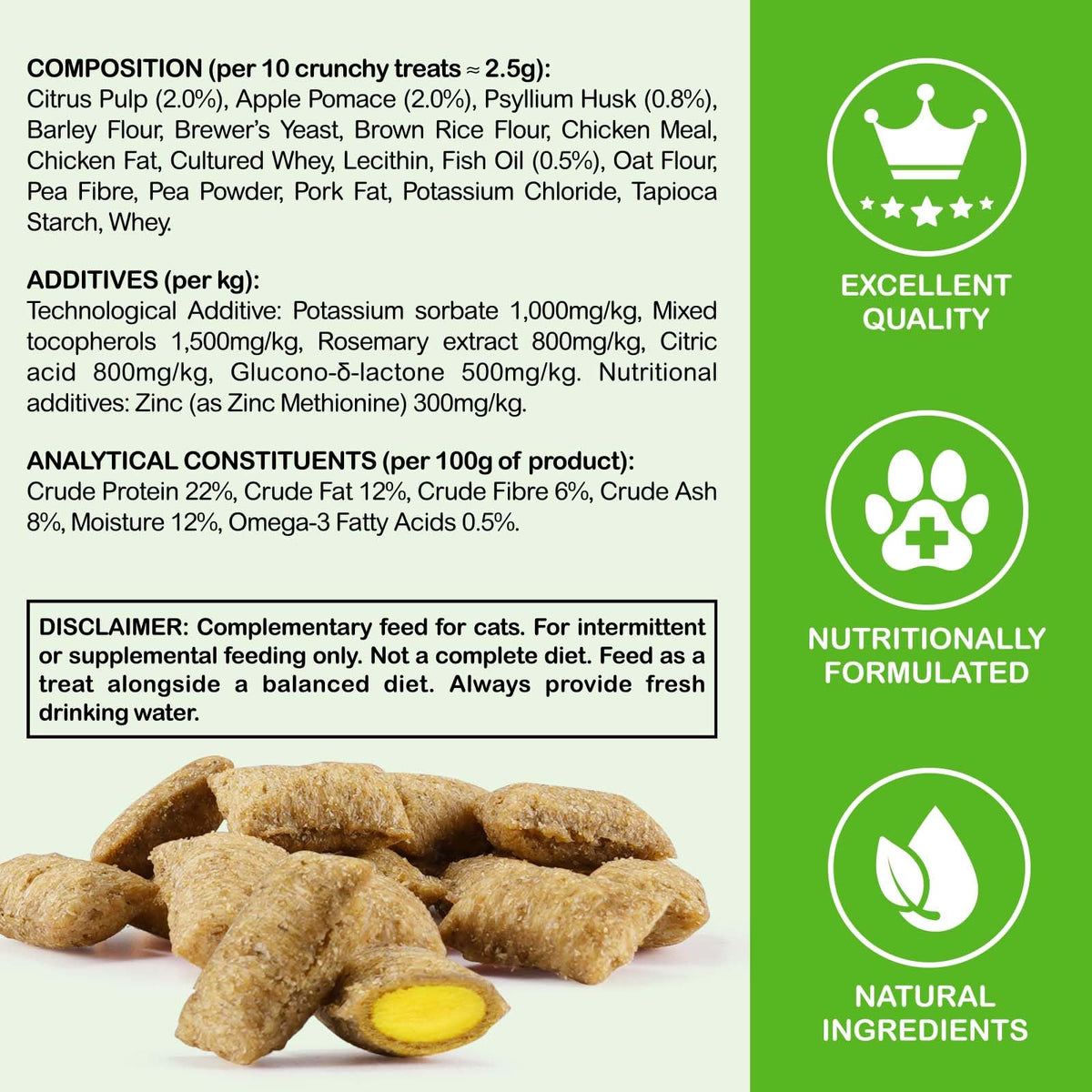 Chicken Flavor Hairball Support Chews L446