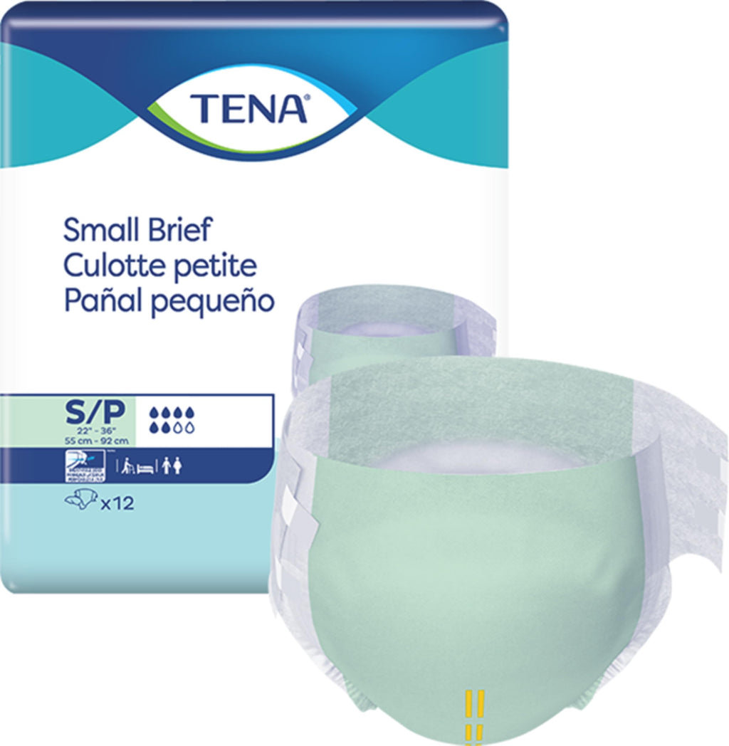 Small Heavy Absorbency Disposable Brief E178