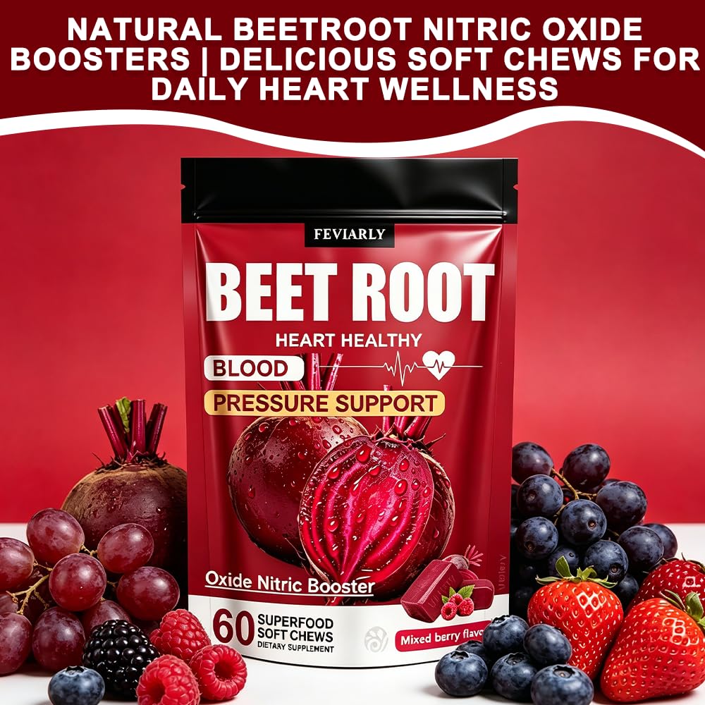 Beet Root Soft Chews 60 Count F7533
