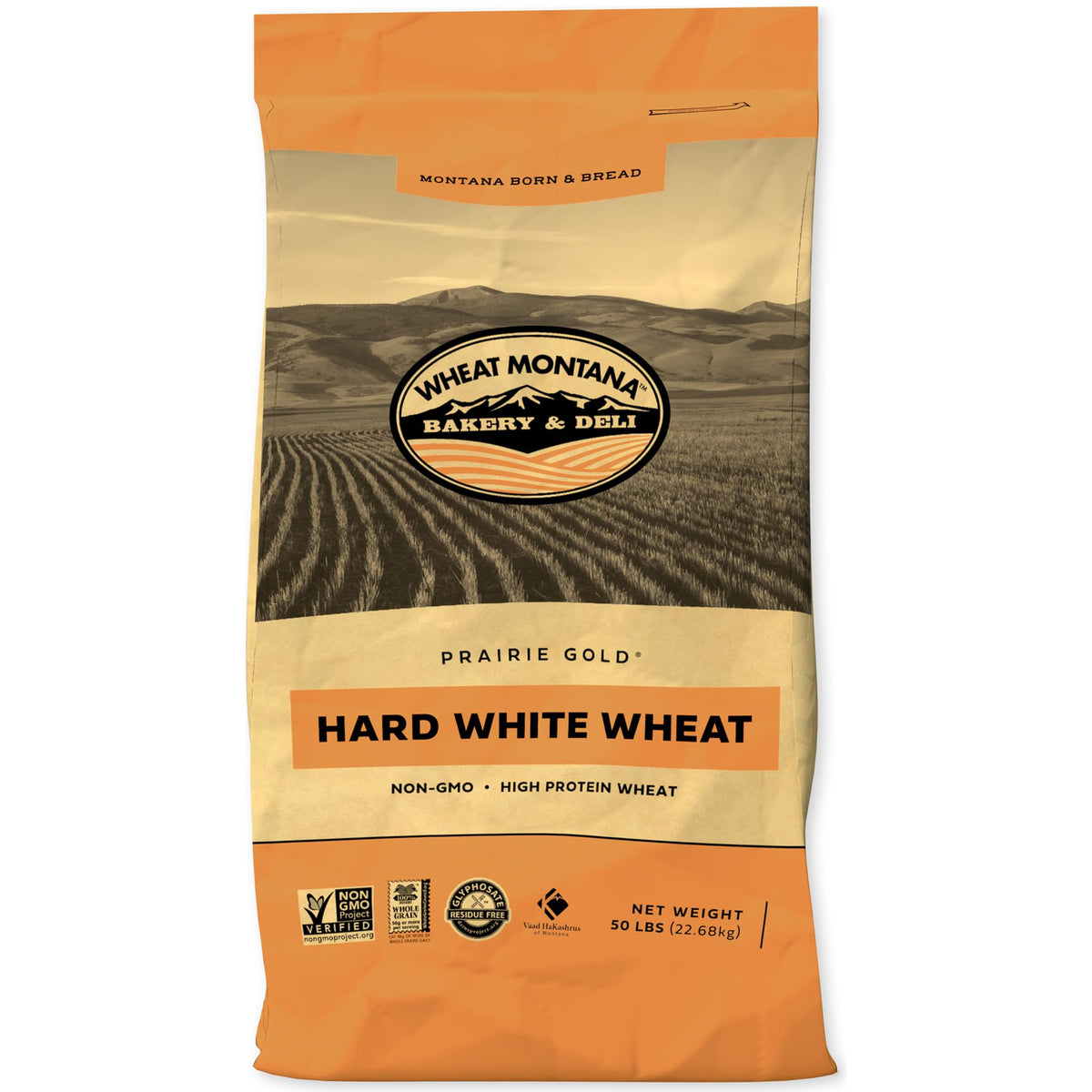 50 lb Bulk Bag Whole White Spring Wheat P8906