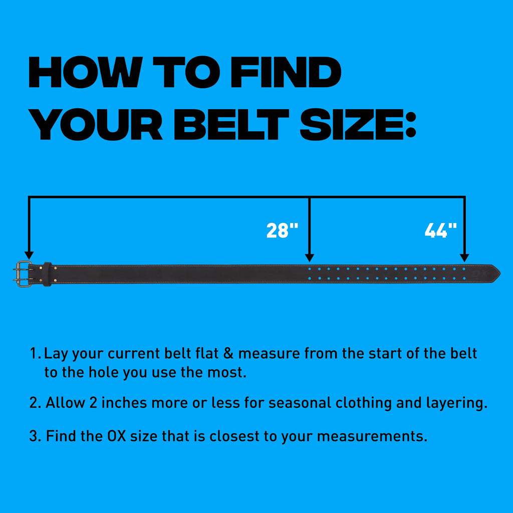 2 Inch Leather Tool Belt U356