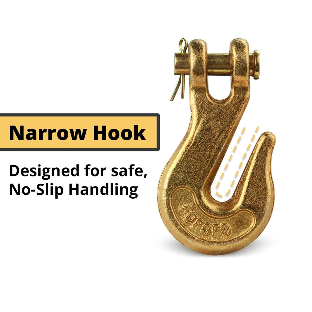 3/8 Clevis Hook G70 4 Pack J848434