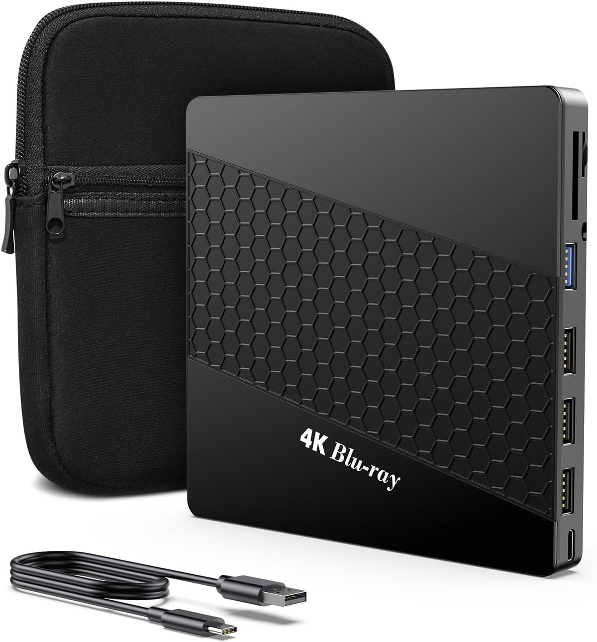 4k Blu Ray Drive with Carry Case J4352