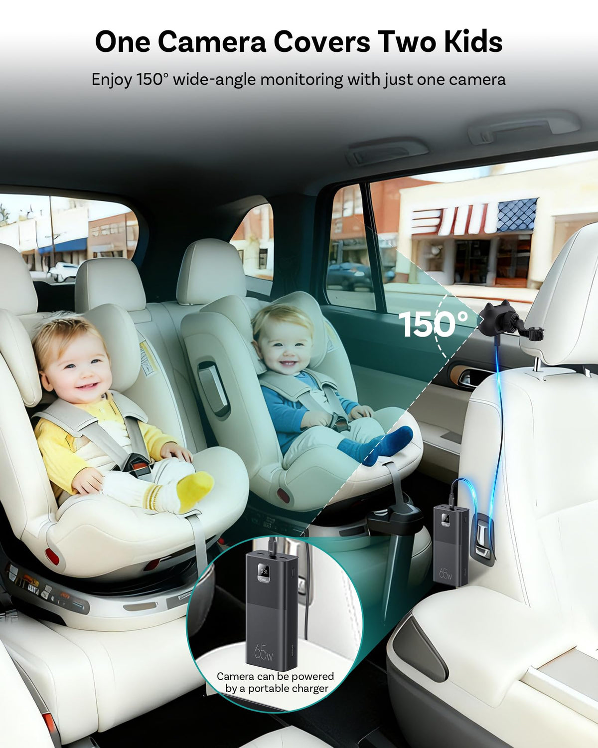 Baby Car Camera with HD Night Vision D70539