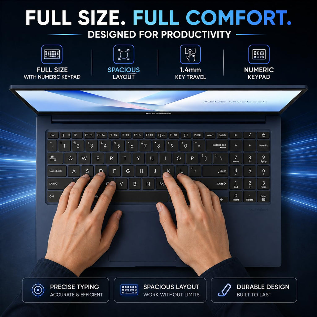 15.6" FHD IPS Intel Core 3 16GB DDR5 256GB SSD Laptop P52837