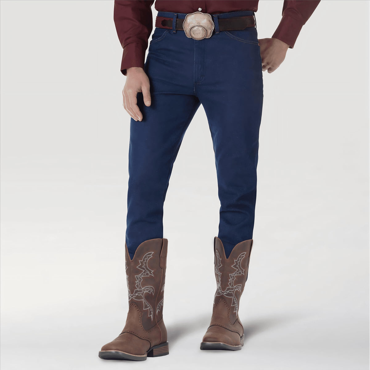 Cowboy Boots Square Toe Slip Resistant Work A796099
