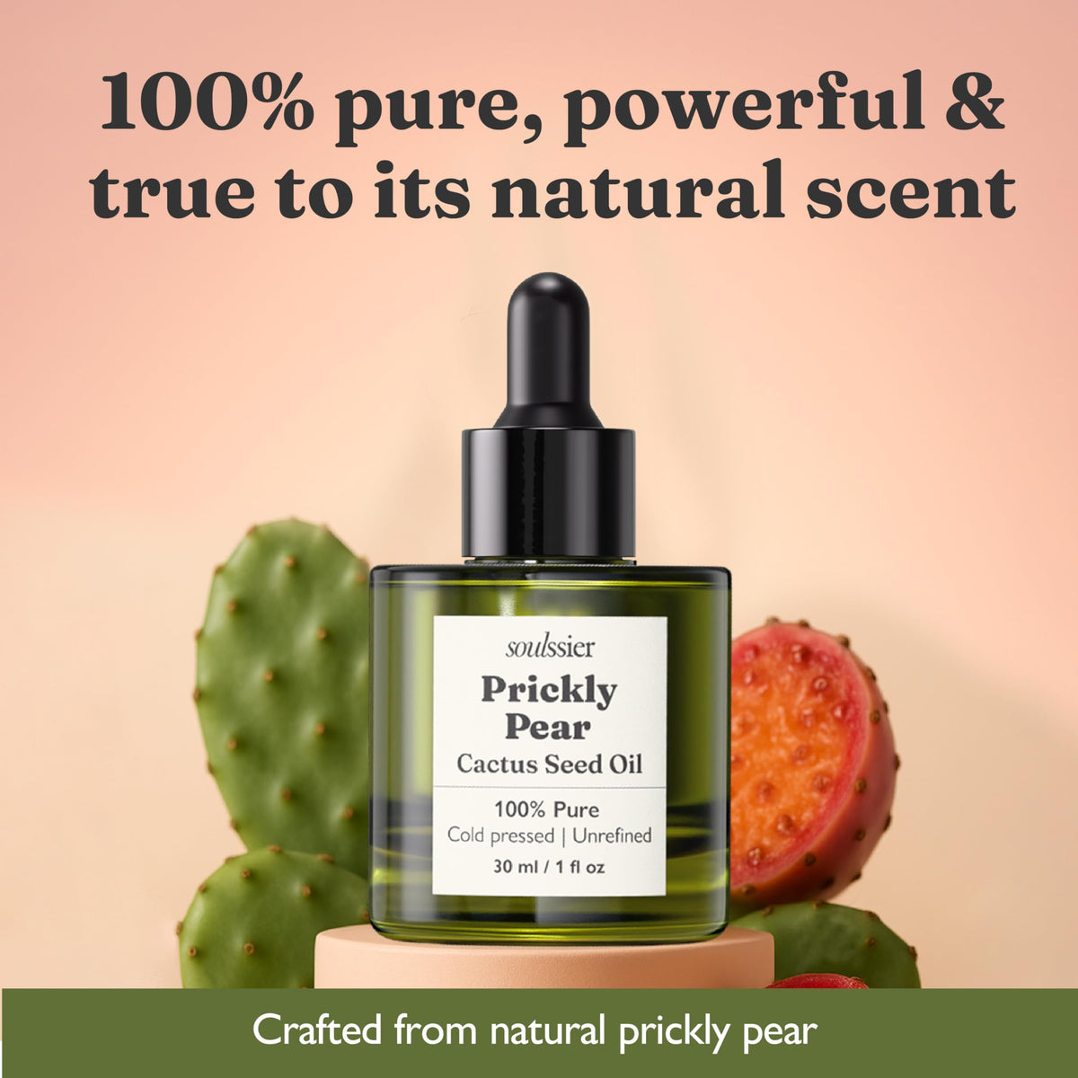 Cold-Pressed Prickly Pear Seed Oil 1 oz X1389
