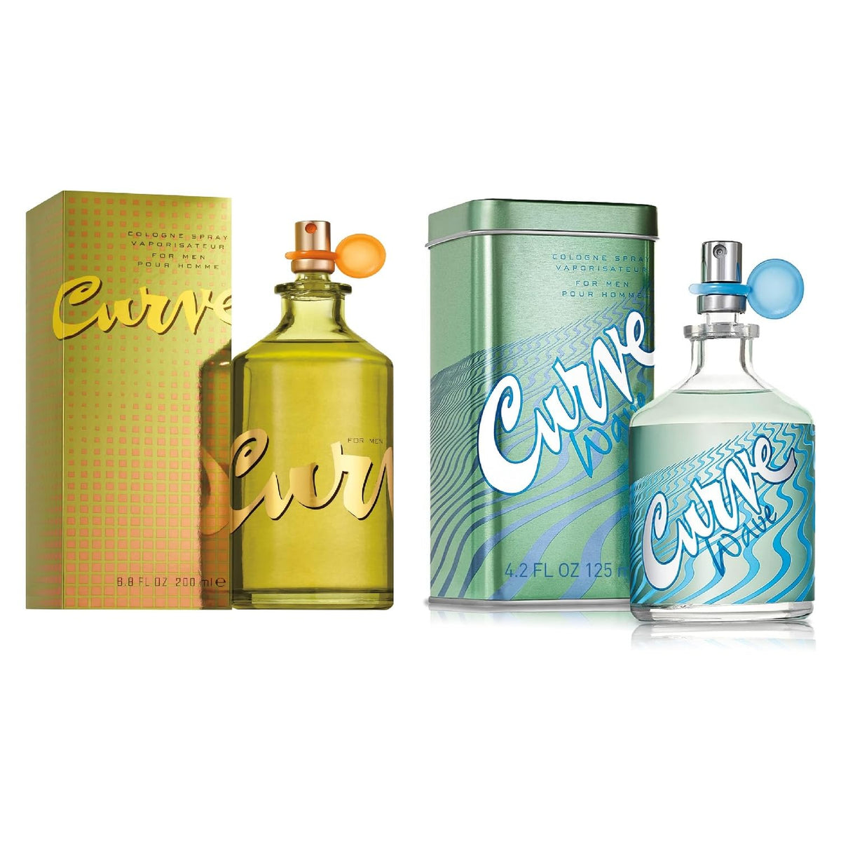 Men's Cologne Fragrance Spray 6.8 Fl Oz & 4.2 Fl Oz A600