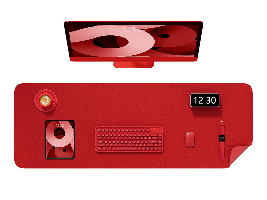 Bright Red Desk Pad R2540