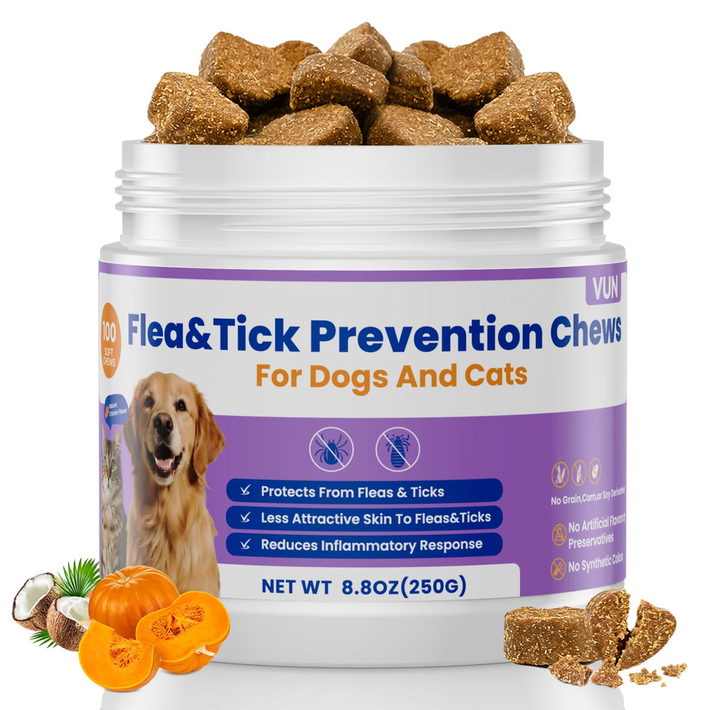Dog Flea and Tick Treatment Soft Chews G33353