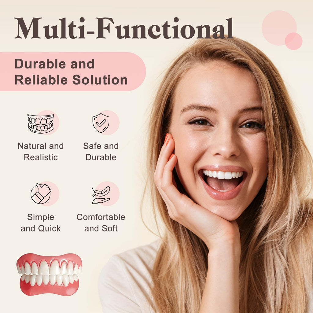 Moldable Silicone False Teeth Veneers Kit Z365