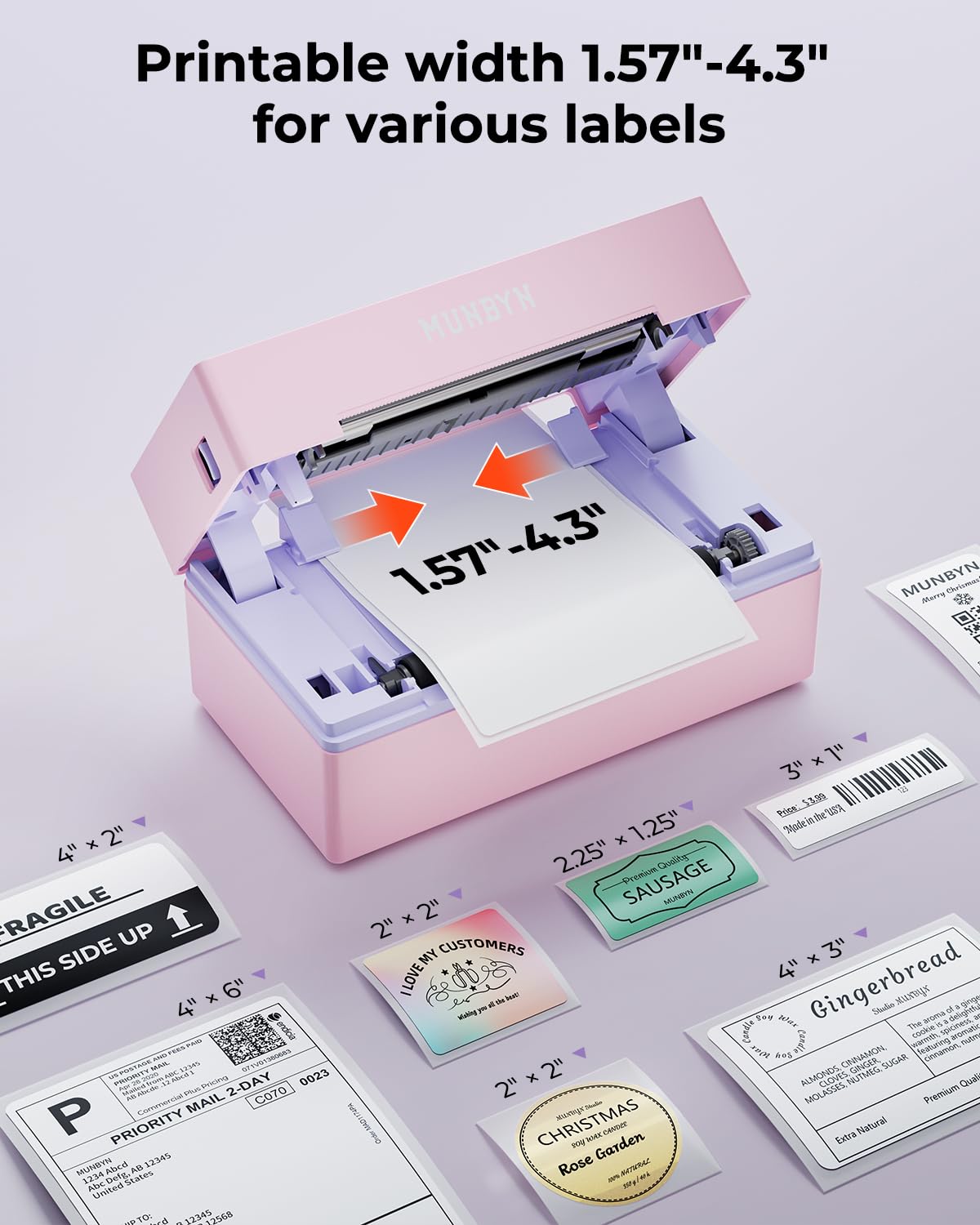 Bluetooth Thermal Label Printer R788