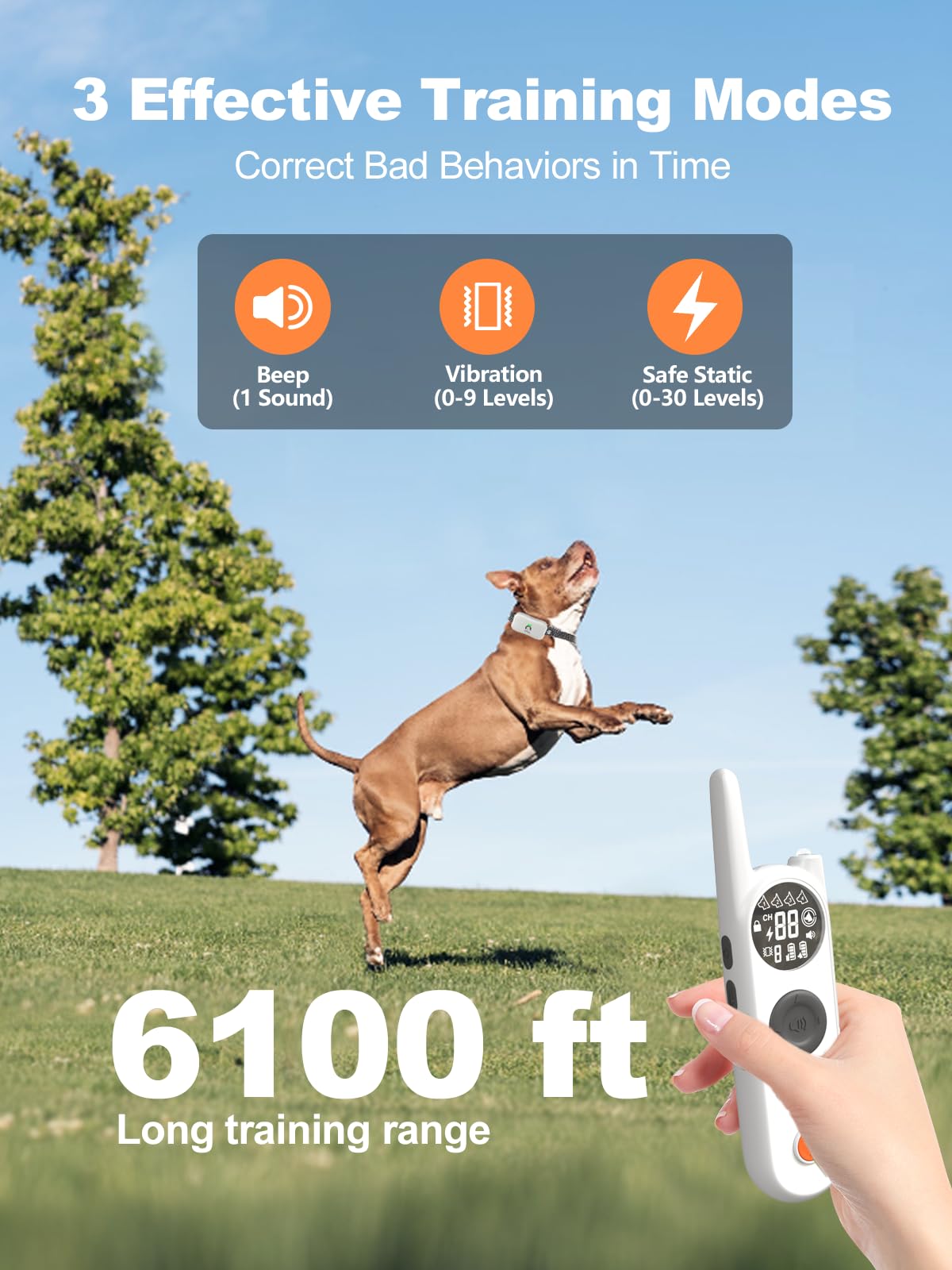 Wireless Dog Fence for 2 Dogs Y711442