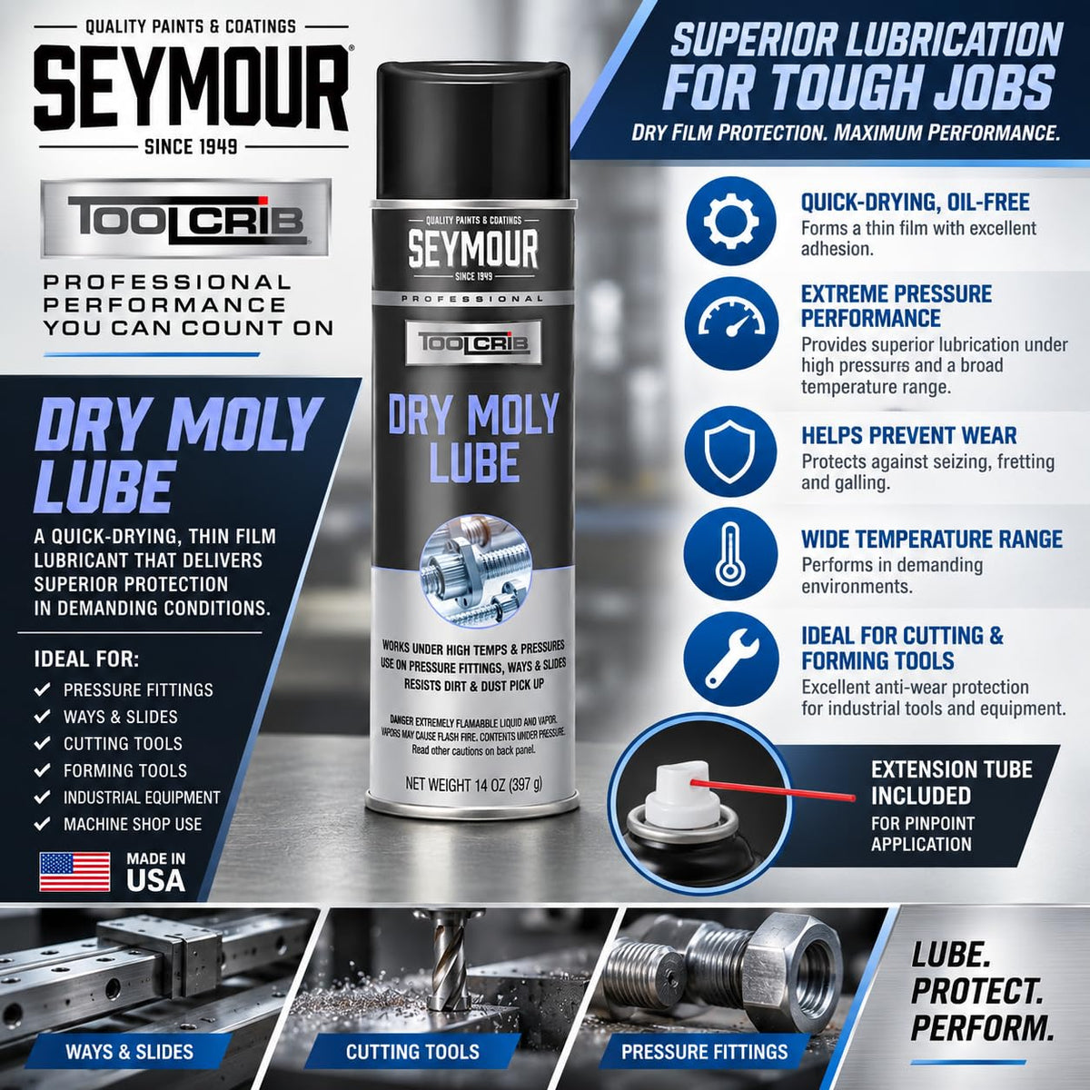 14 oz 2-Pack Oil-Free Lubricant Spray Q889672