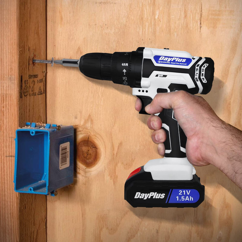 21V Cordless Drill Set with Battery and Fast Charger L9994