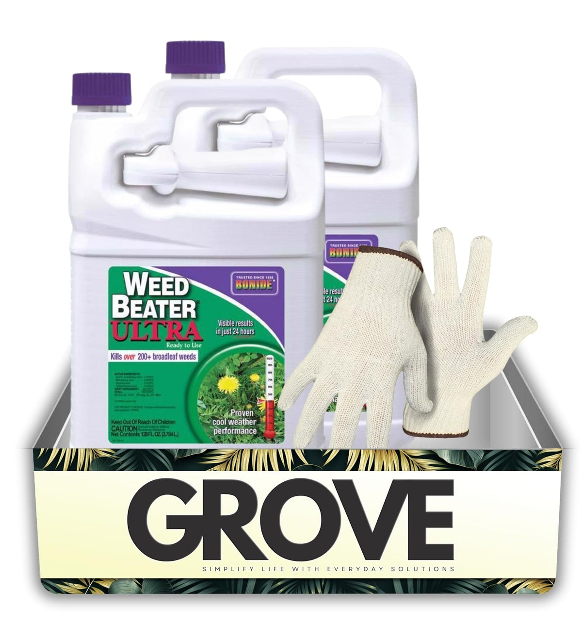 Weed Killer RTU Liquid 1 gal with Work Gloves L521