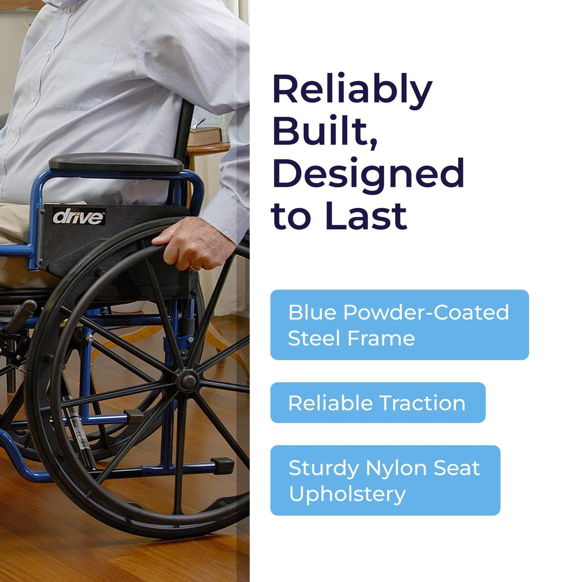 Blue Streak Lightweight Wheelchair N94140