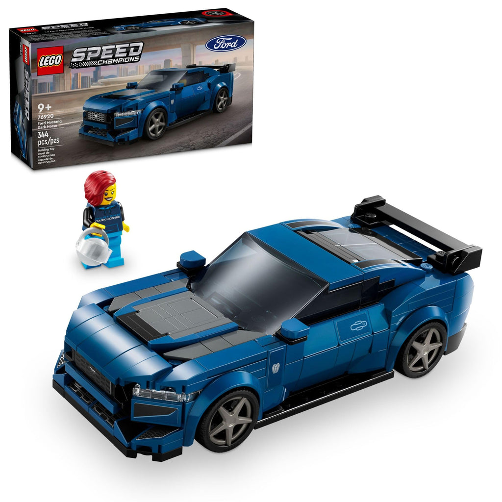 Buildable Blue Sports Car Model Set B771341