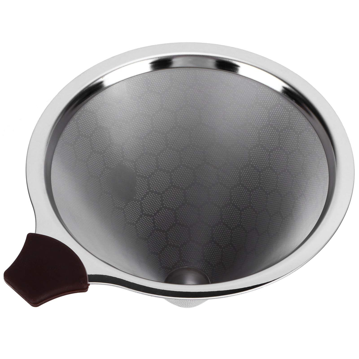 High Temp Glass Coffee Drip Pot with Reusable Filter 600ml U42023