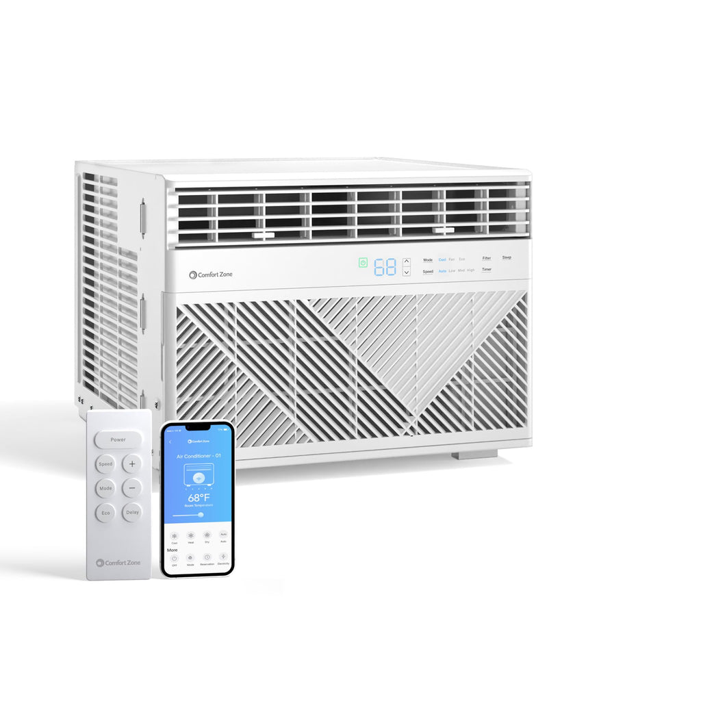 10,000 BTU Smart Wi-Fi Window Air Conditioner Q142250