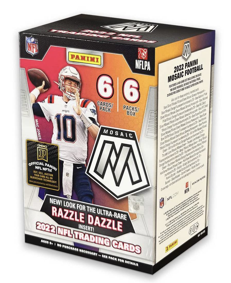 NFL Mosaic Football Trading Card Blaster Box S296076