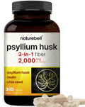 Psyllium Husk Fiber Capsules 2,000mg 360 Caps I392784