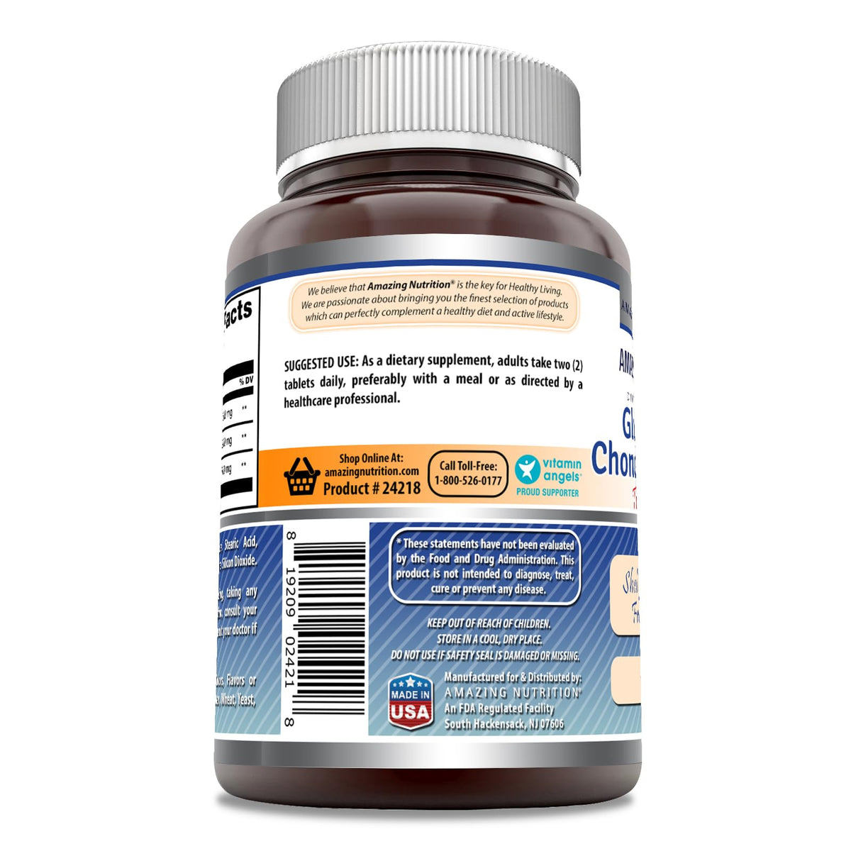 Glucosamine Chondroitin & MSM Tablets J8542
