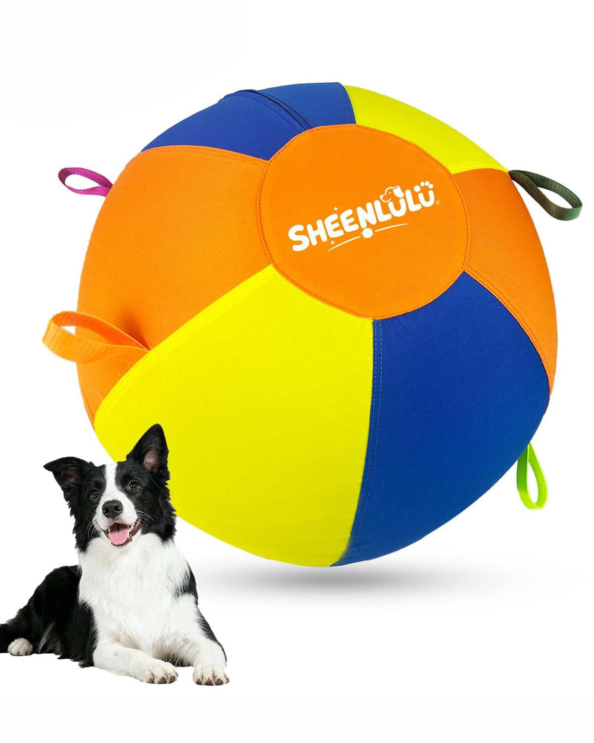 22" Dog Herding Ball with Straps Z298