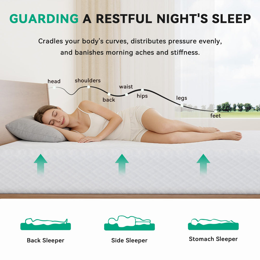 6 Inch Twin Memory Foam Mattress X5024