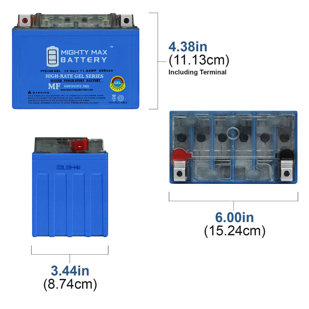 12V 11.2AH Replacement Battery 3 Pack G16854