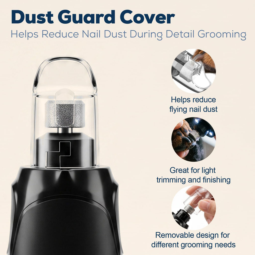 Dog Nail Grinder Quiet 6-Speed with LED Light G5535