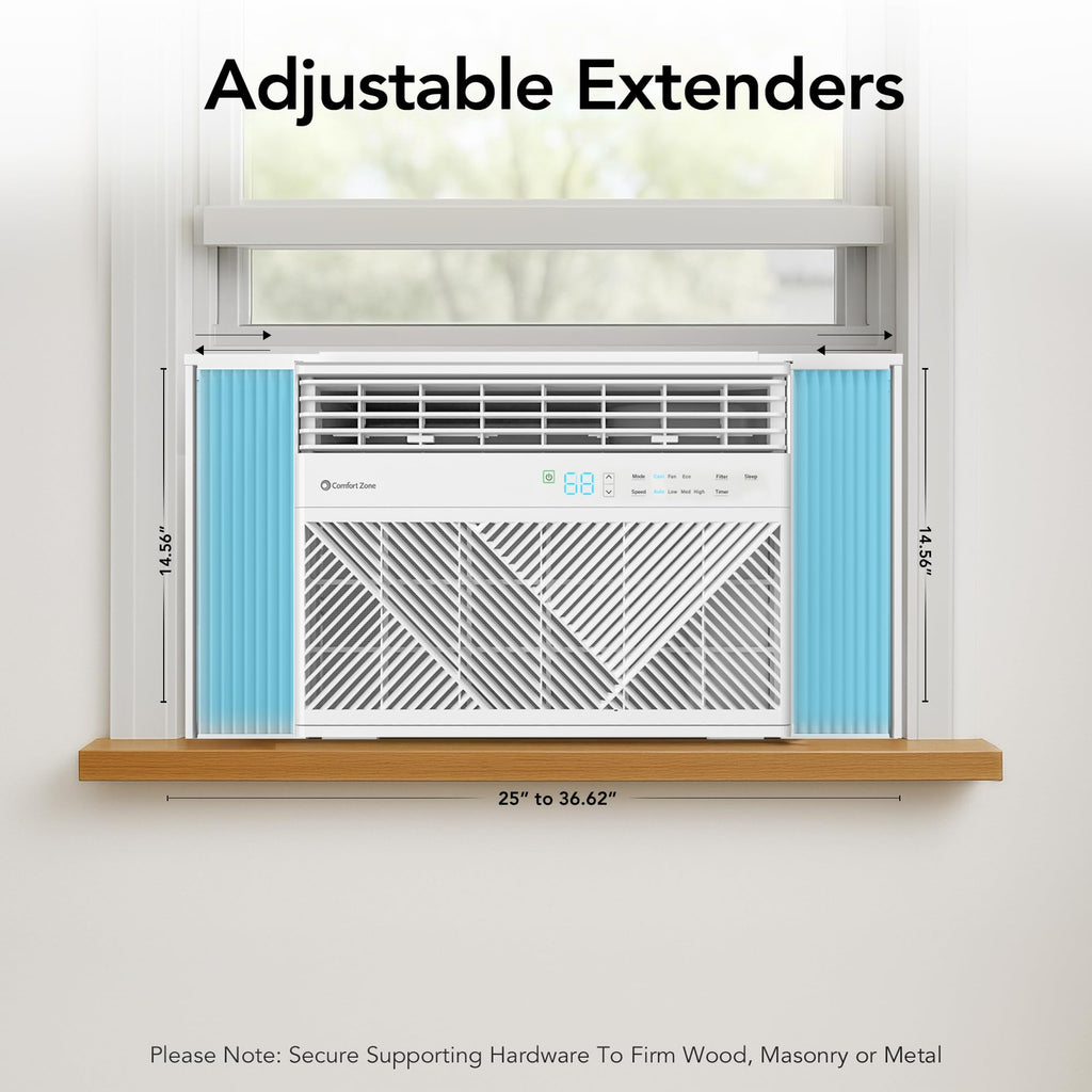 10,000 BTU Smart Wi-Fi Window Air Conditioner Q142250