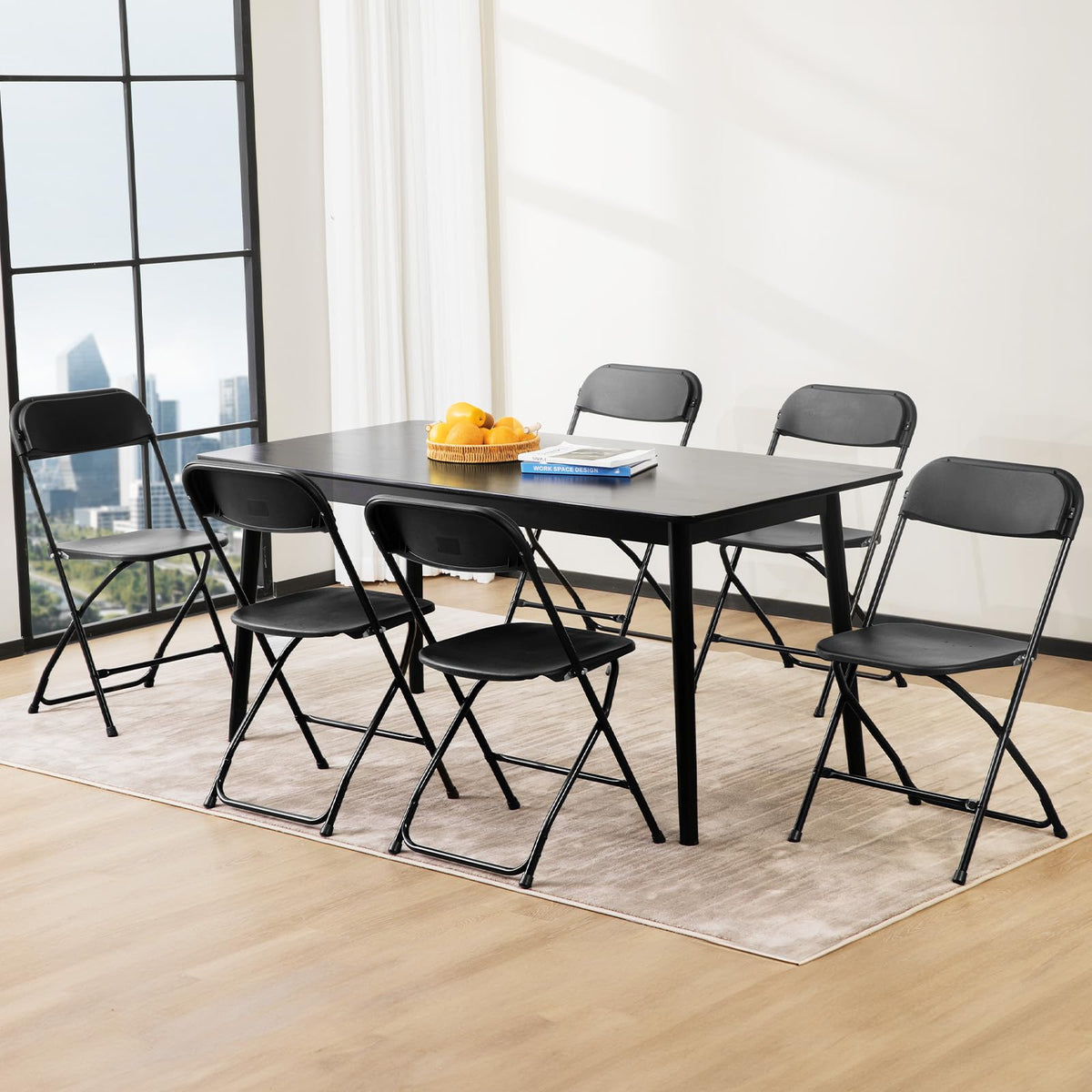 Plastic Folding Chairs 10 Pack K48597