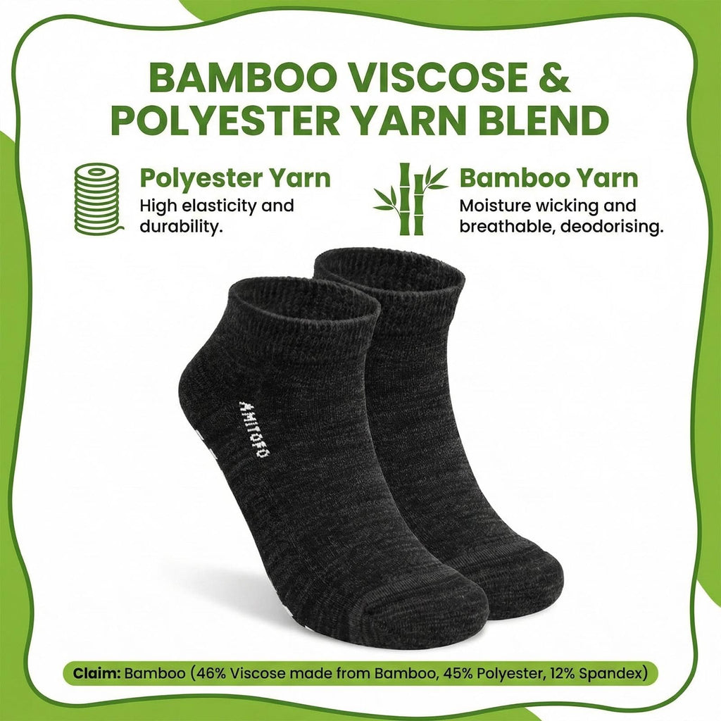 Non Slip Grip Socks W298274