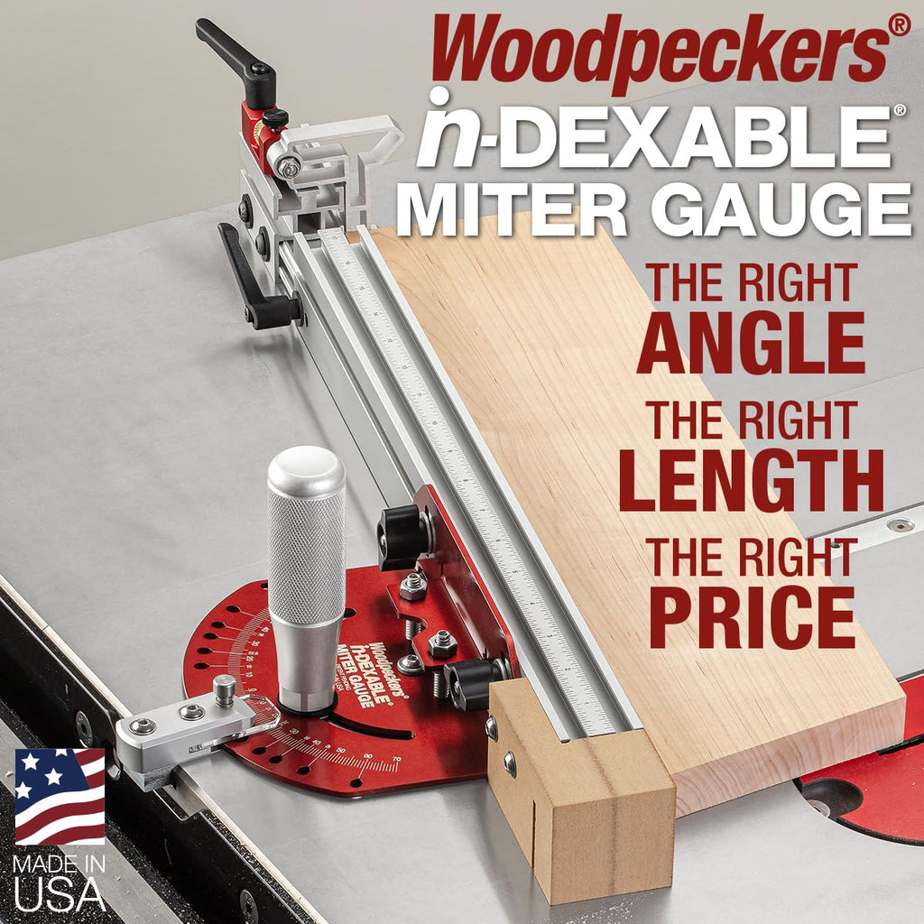 Miter Gauge with Flip Stop and Miter Bar J957