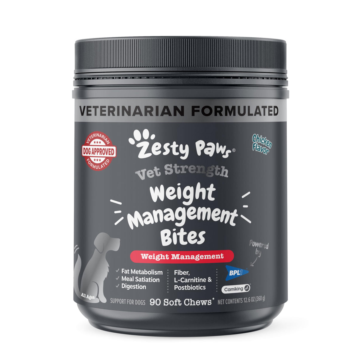 90 Count Dog Weight Management Supplement C64093
