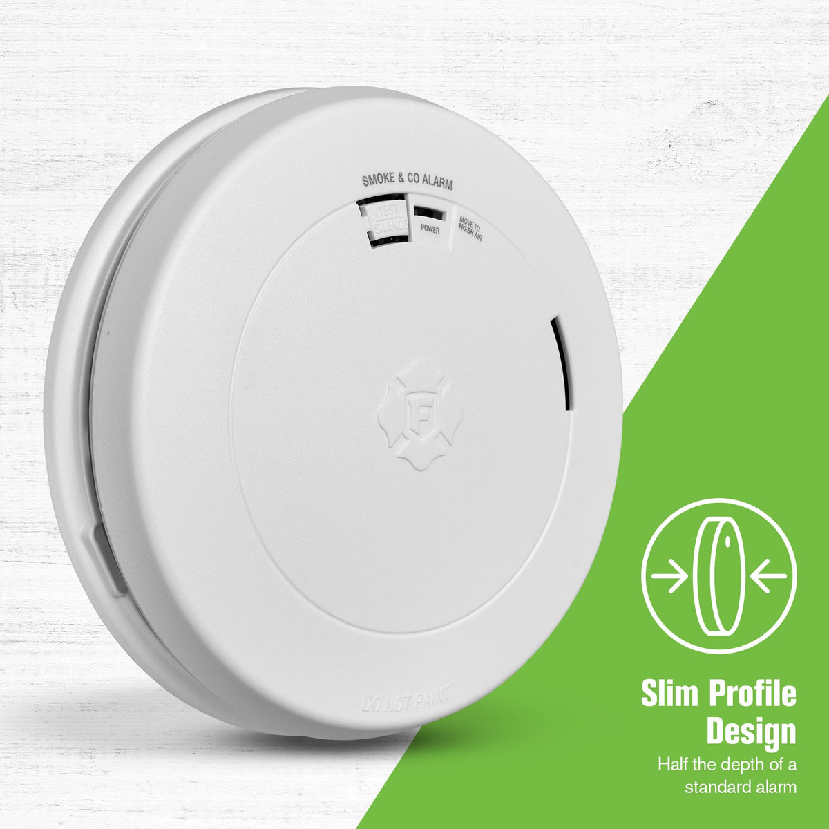 Battery Combination Smoke & Carbon Monoxide Alarm Q4407