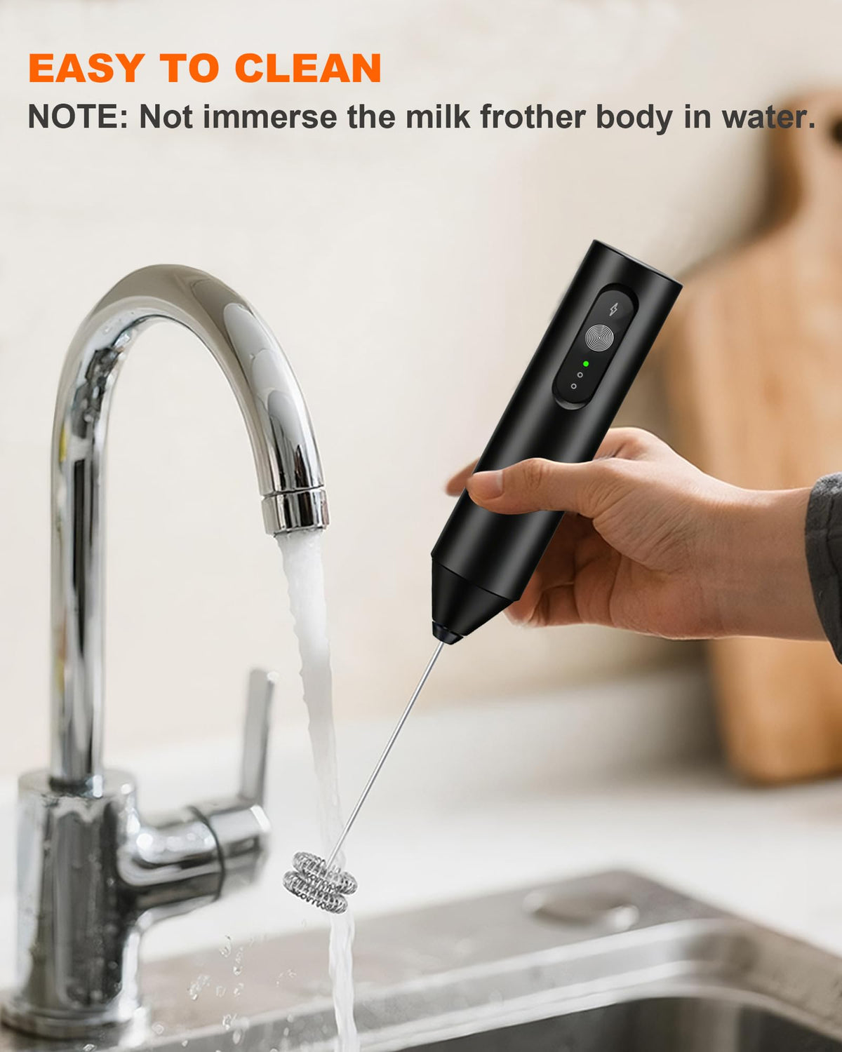 Rechargeable Handheld Milk Frother V700