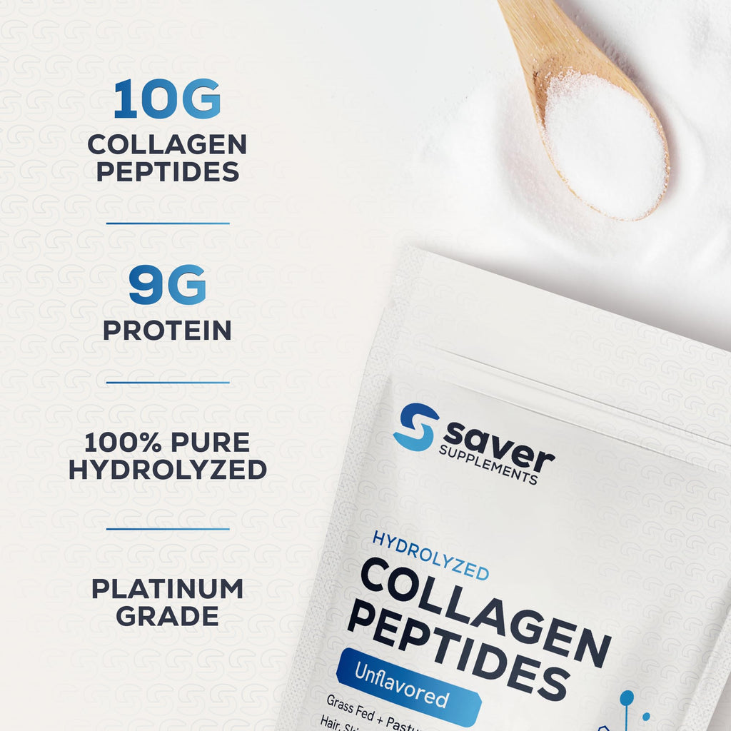 Collagen Peptides Powder, Unflavored, 10.58 oz Y15057