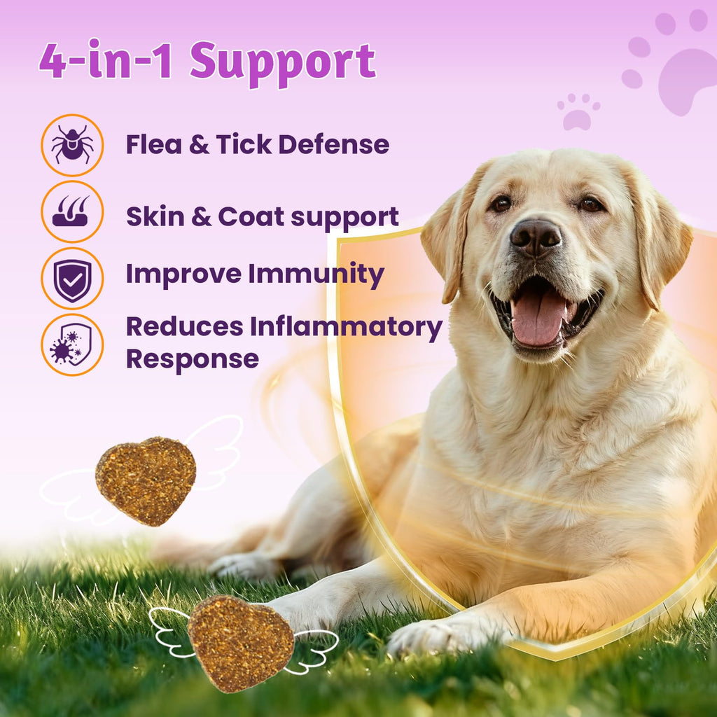 Dog Flea and Tick Treatment Soft Chews G33353