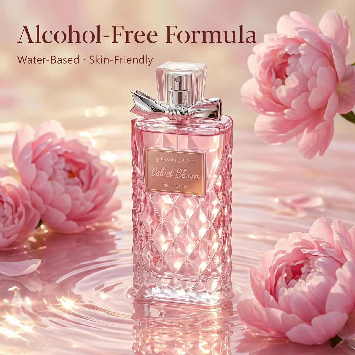 Alcohol-Free Long-Lasting Floral Perfume 3.4 fl oz G692