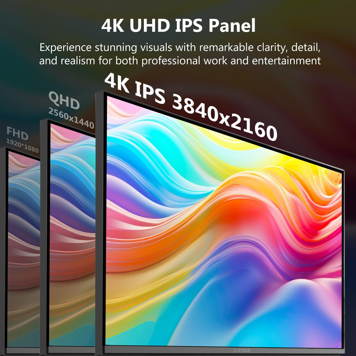 27 inch IPS 4K Computer Monitor T19141