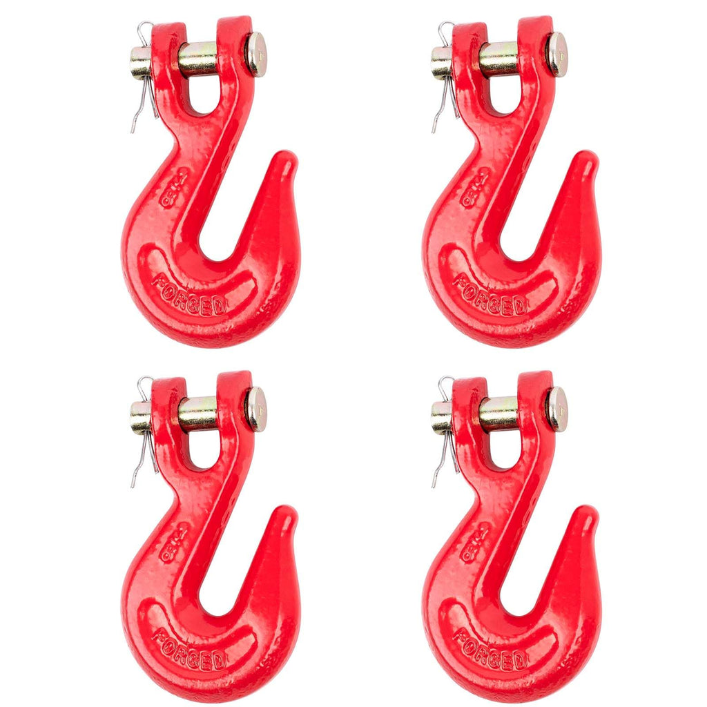 3/8'' Red Powder Coating Grade 80 Clevis Grab Hook D609